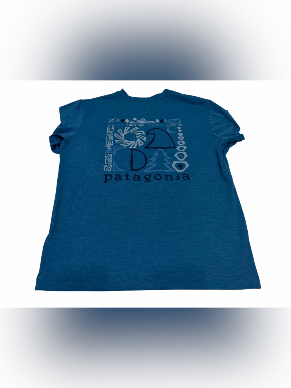 Patagonia Boys Capilene Cool Daily Long-Sleeve T-Shirt  Blue Size M10